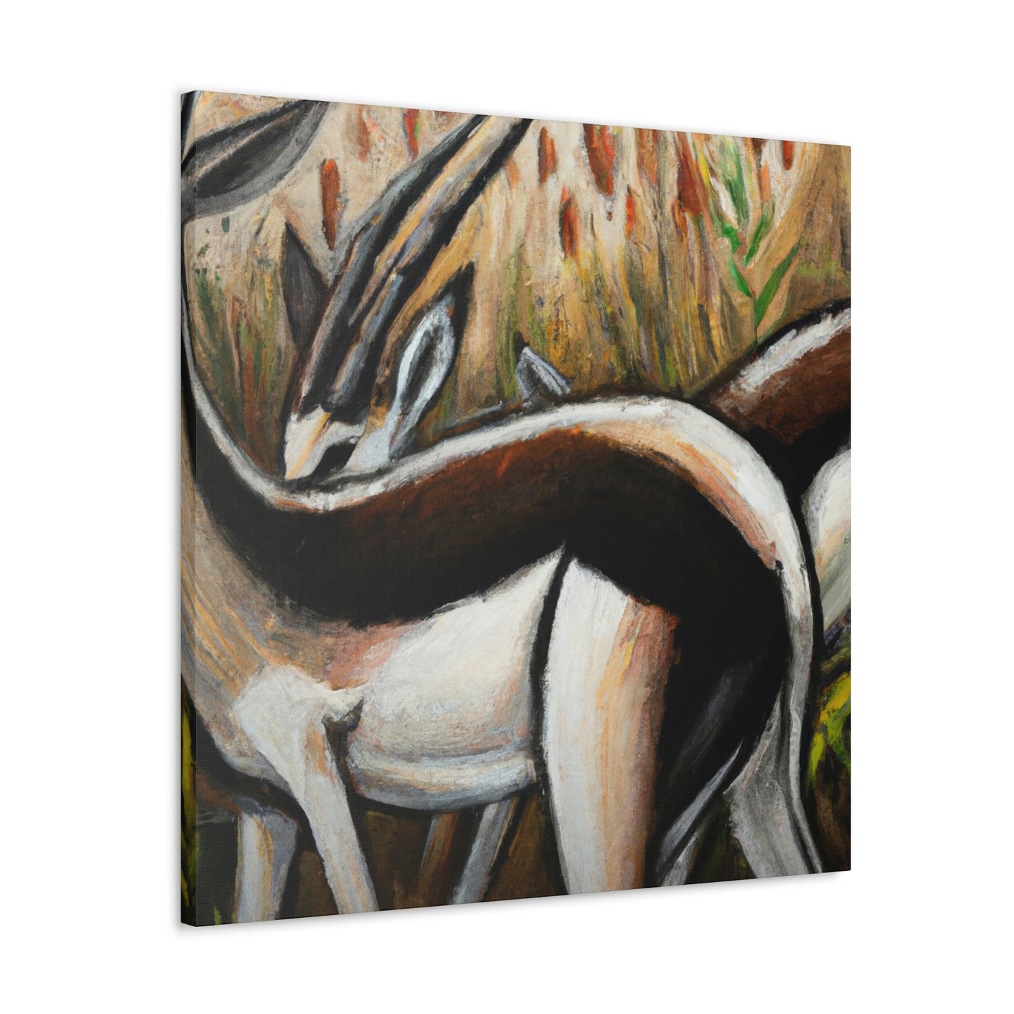 Antelope in Expressionism - Canvas