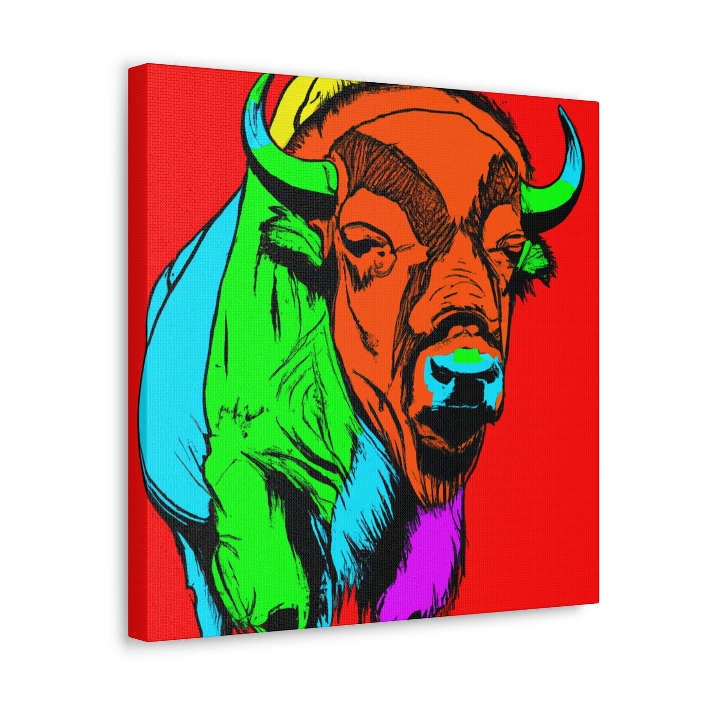 "Buffalo on the Plains" - Canvas