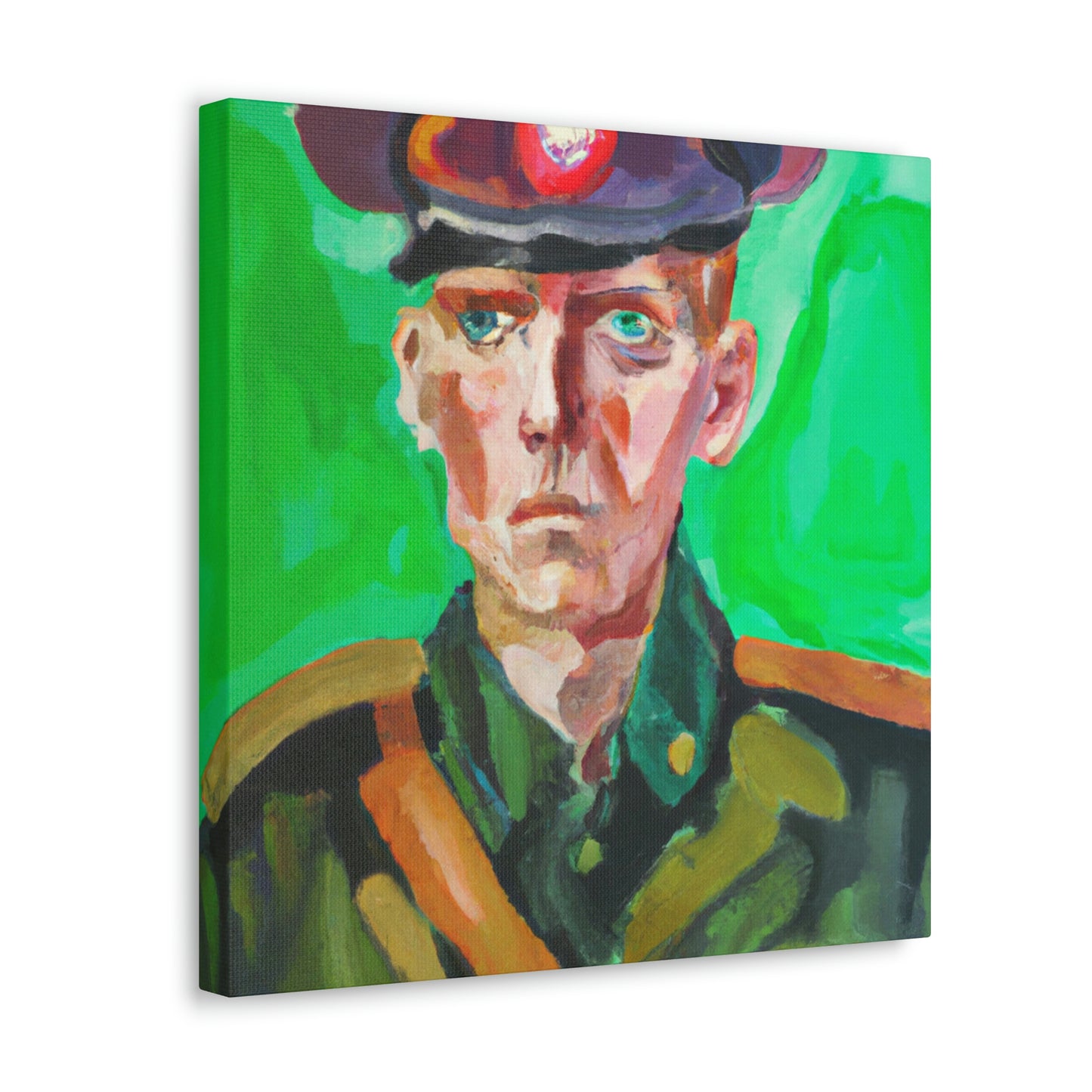 "Supply Sergeant Fauvism" - Canvas