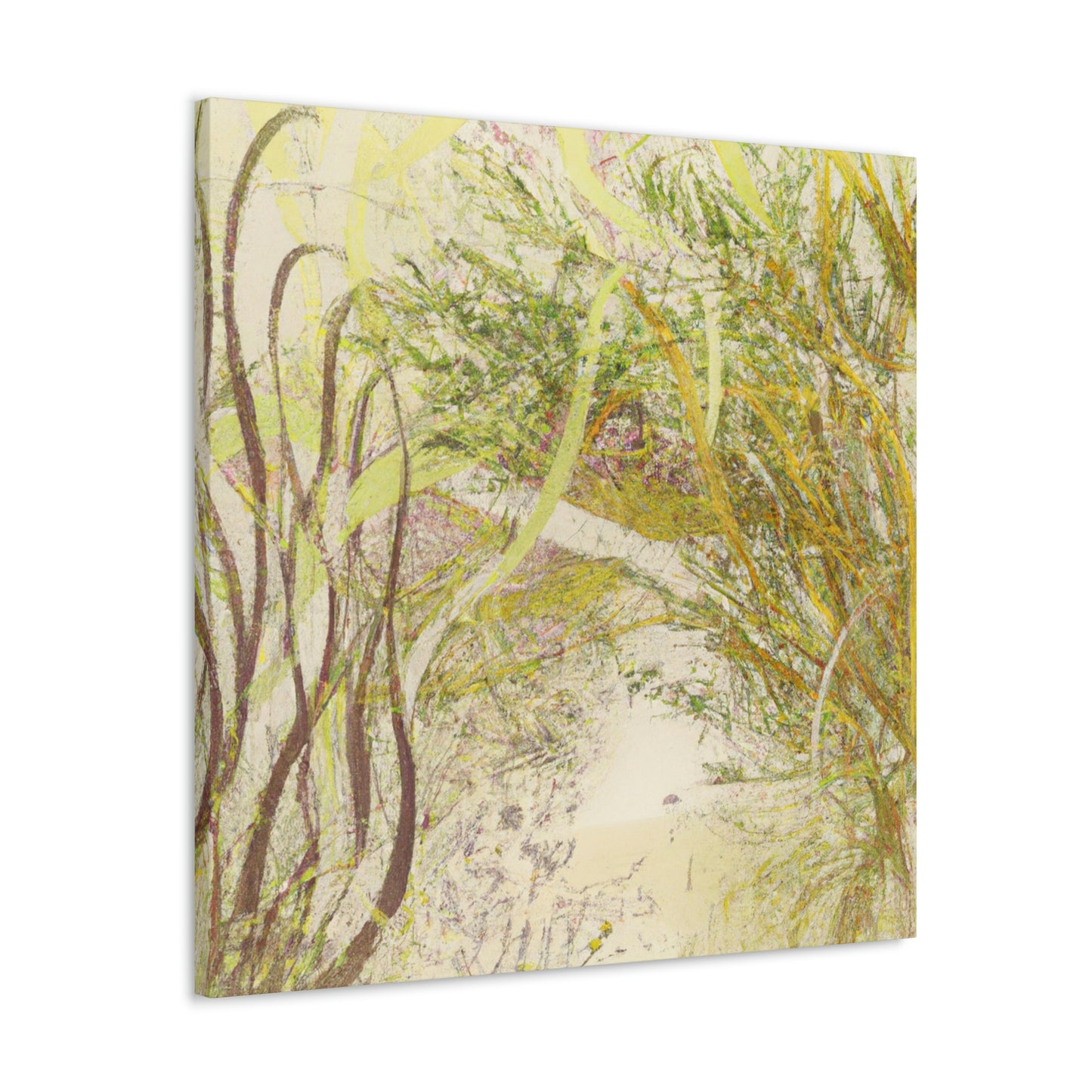 Willow Tree Abstracted - Canvas