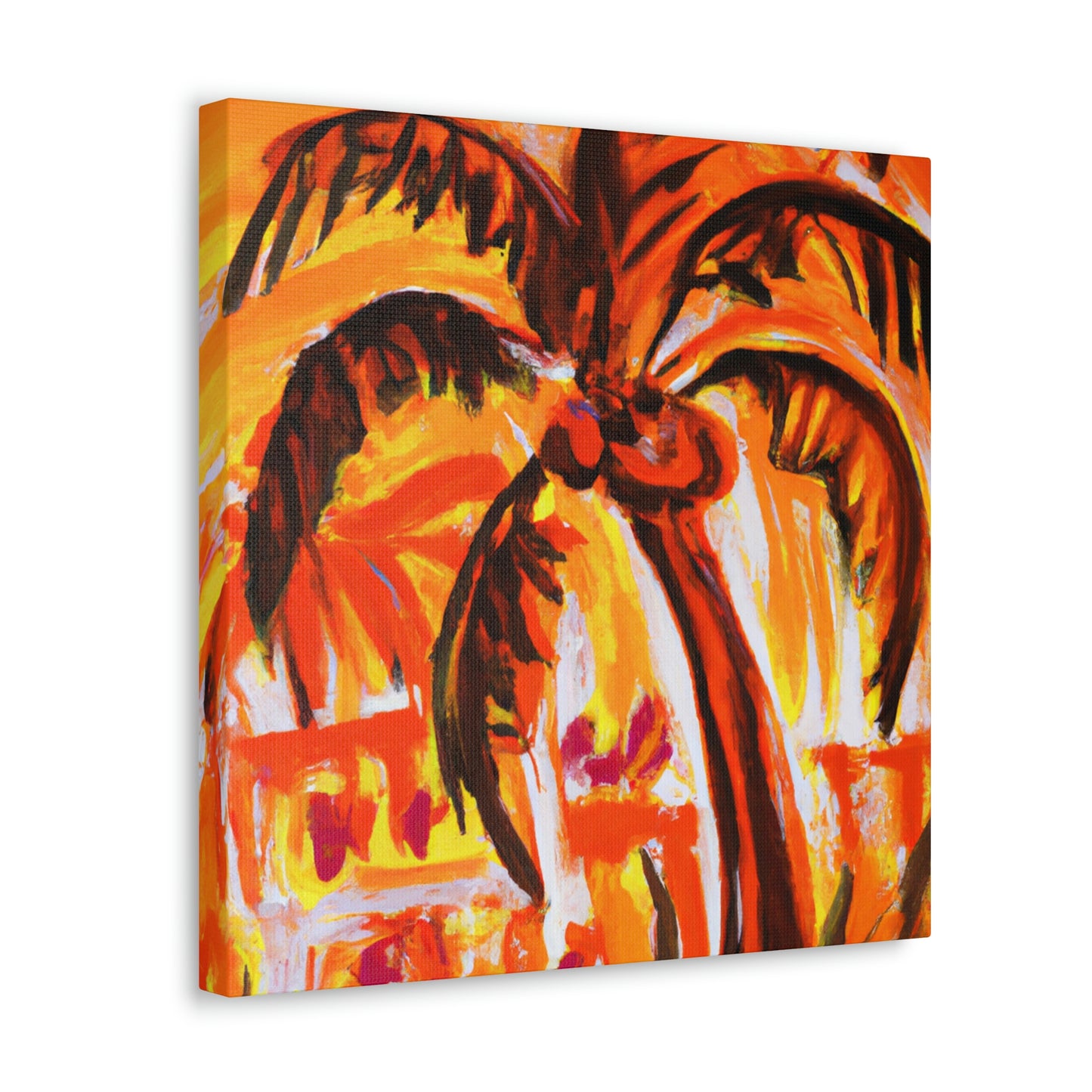 Palm in Expressionism - Canvas