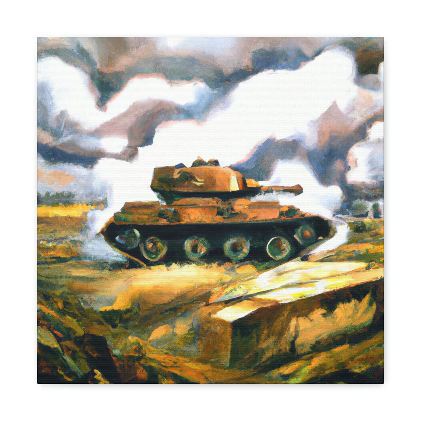 "Tank of Dreams Surreal" - Canvas