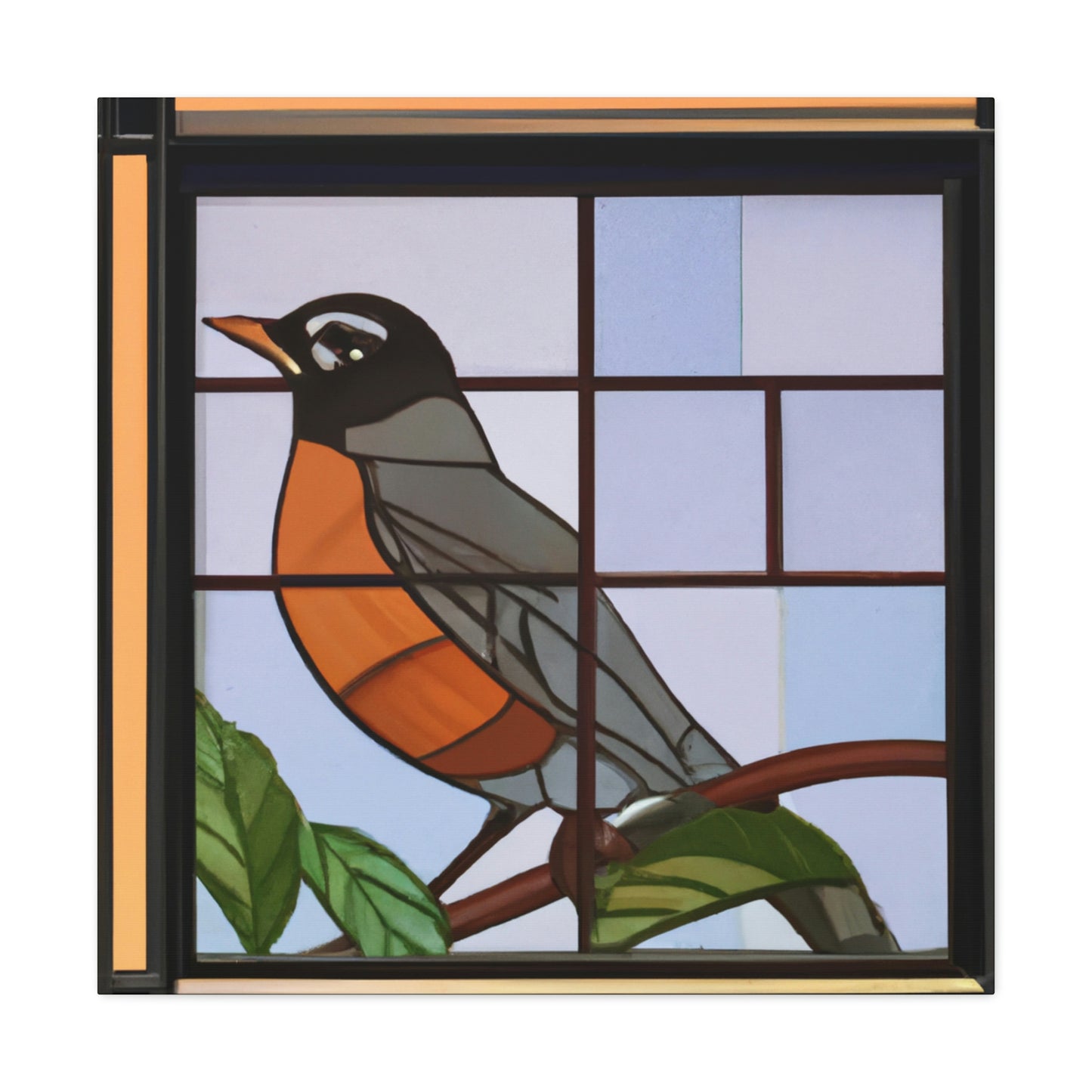 A Robin's Jazz Dance - Canvas