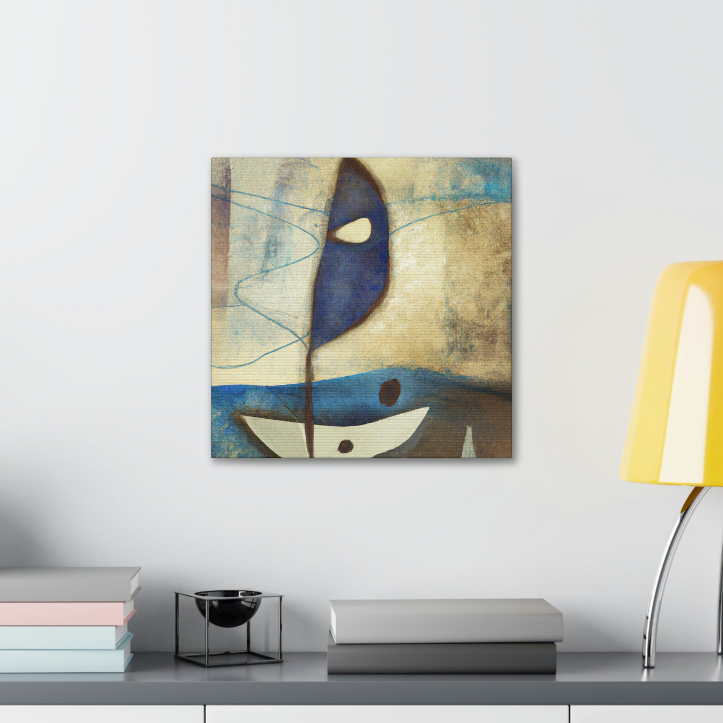 Sailing on Blue Waves - Canvas