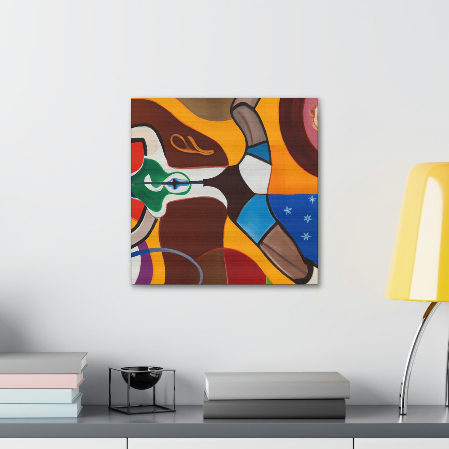 Hockey in Art Deco - Canvas