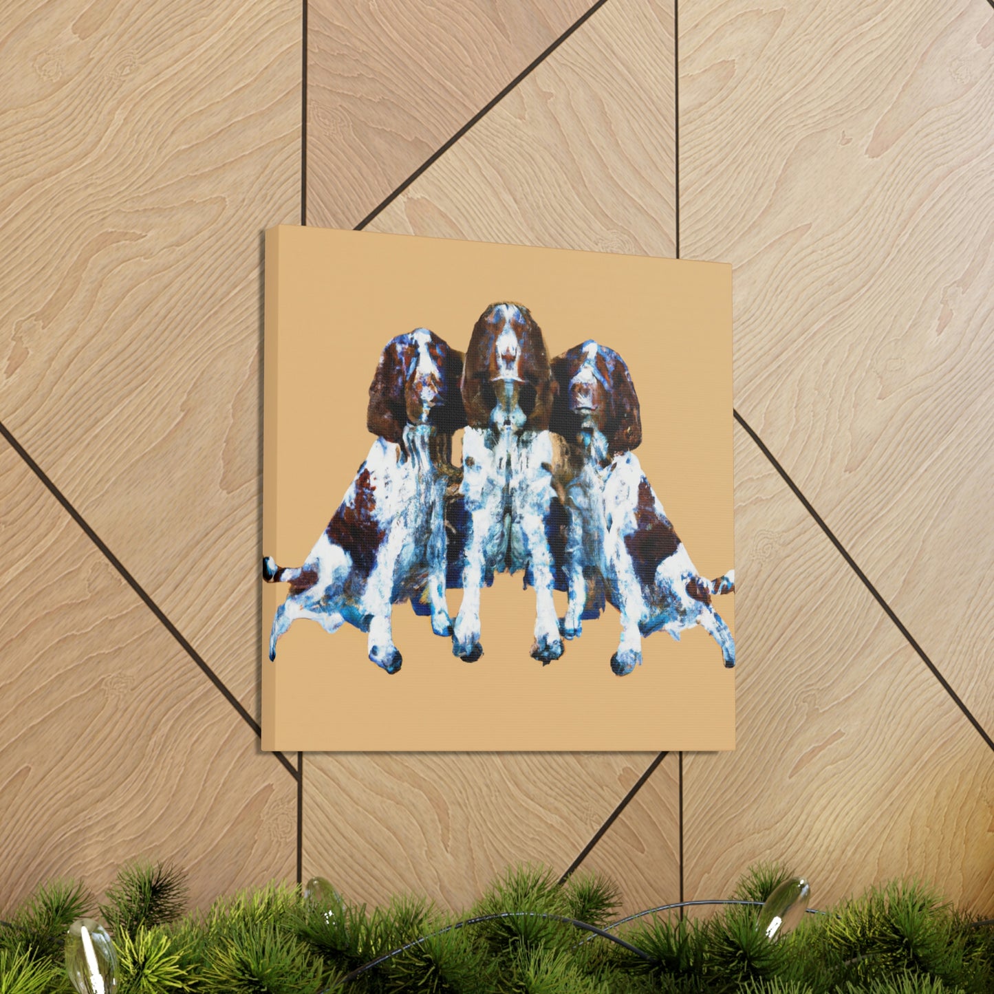 "Proud Springer Spaniel" - Canvas