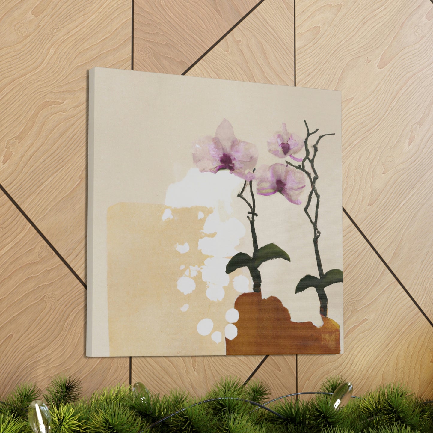 "Orchid In Movement" - Canvas