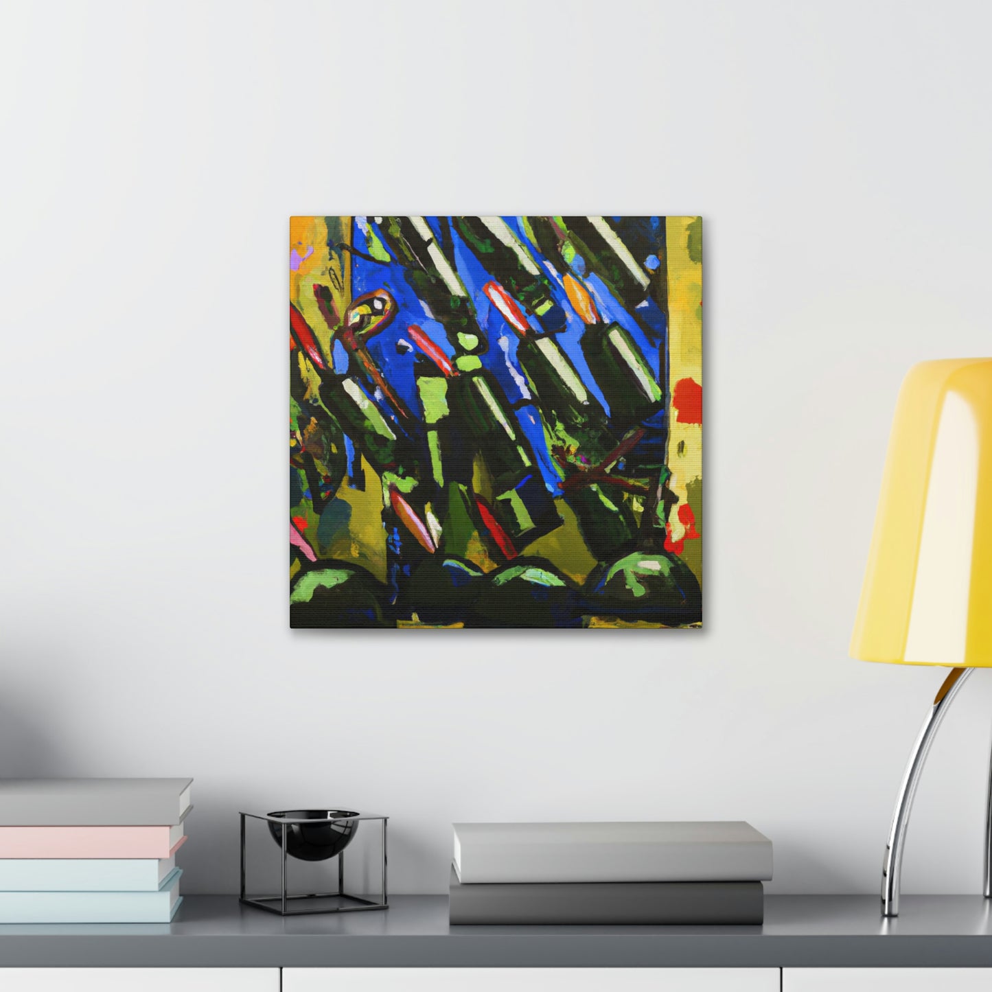 Ammo in Abstract Art - Canvas