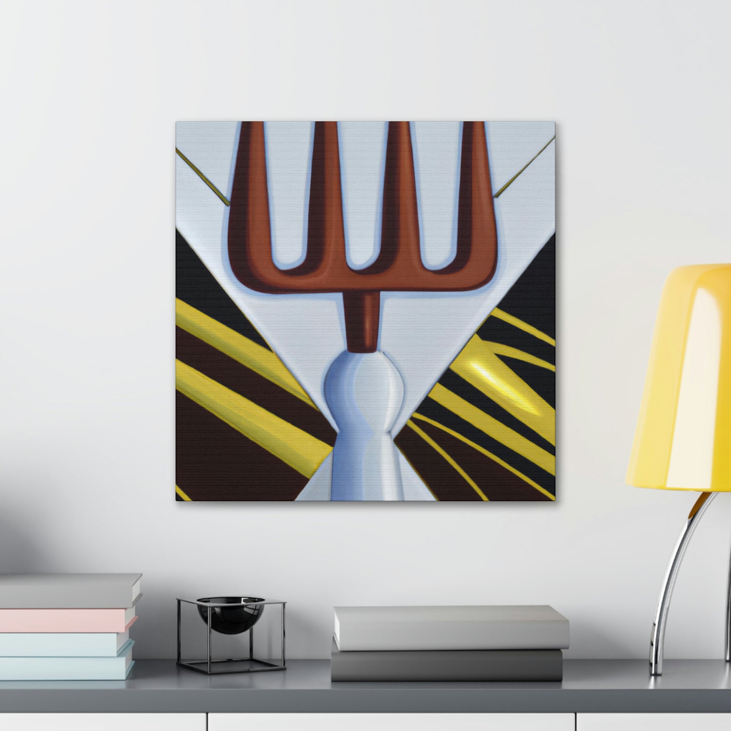 Golden Age Pitchfork Shine - Canvas