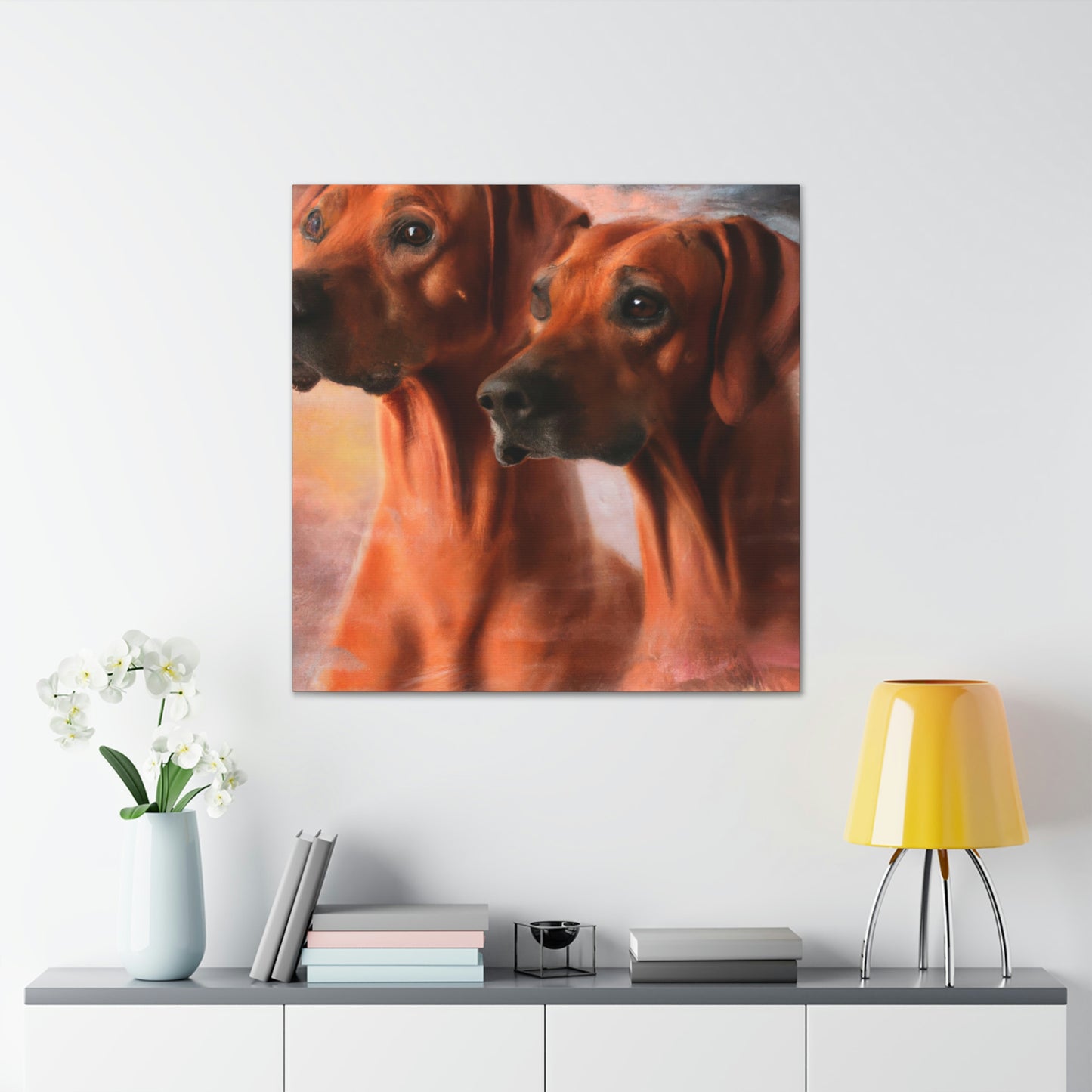 "Ridgeback in Surrealism" - Canvas