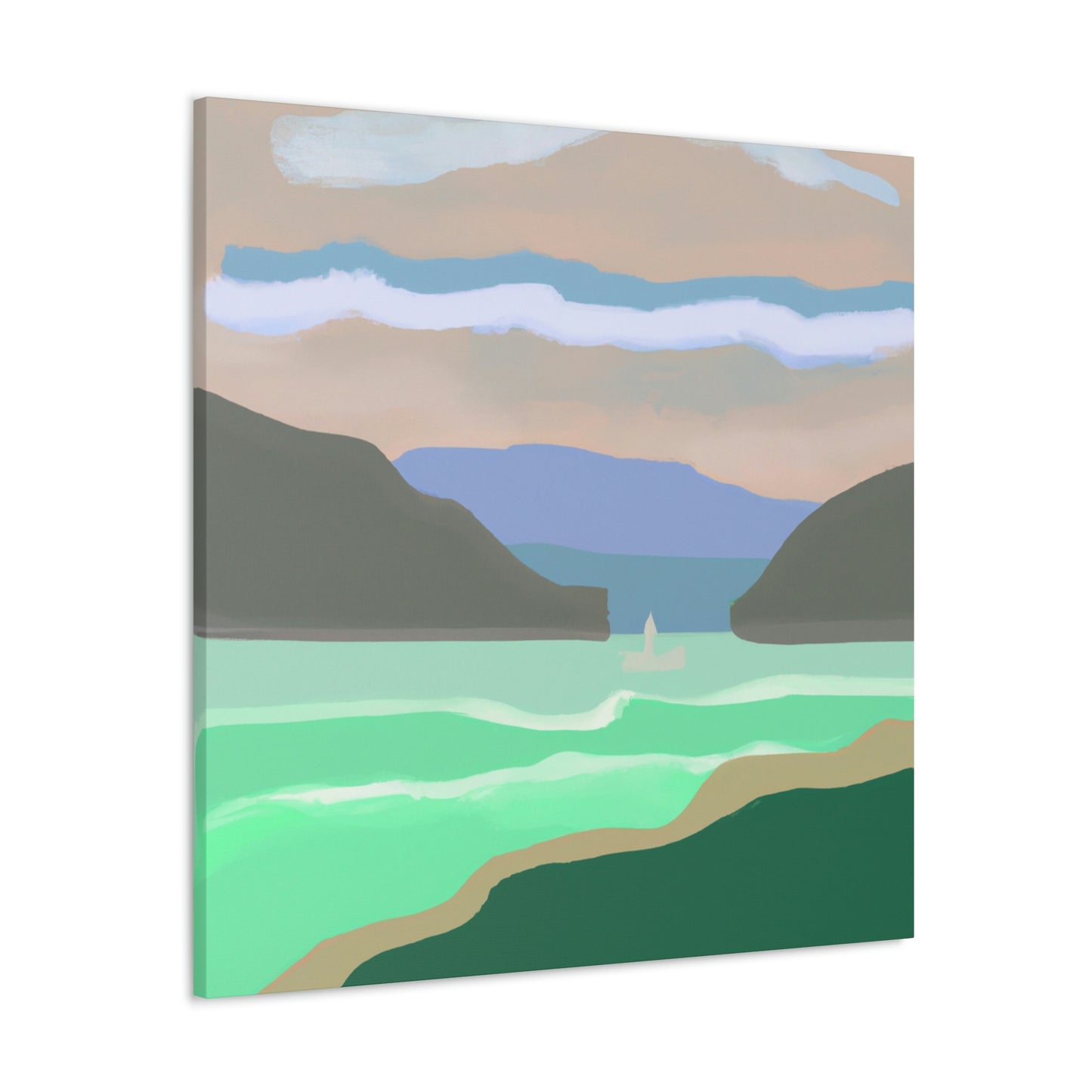 "Bay of Minimalism" - Canvas