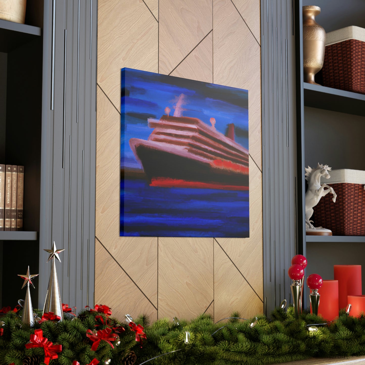 Cruise Ship Simplicity - Canvas