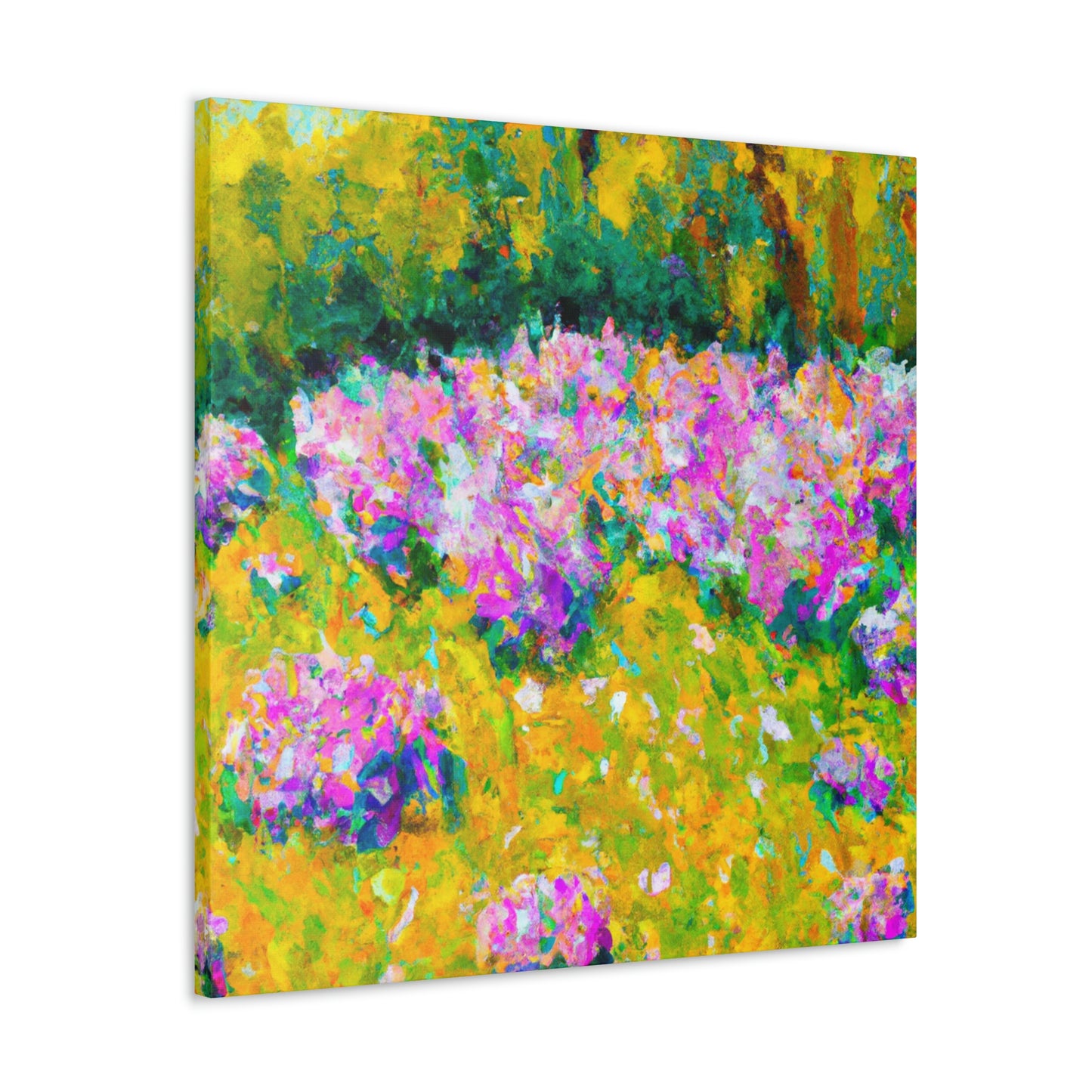 "Dancing Light Irises" - Canvas