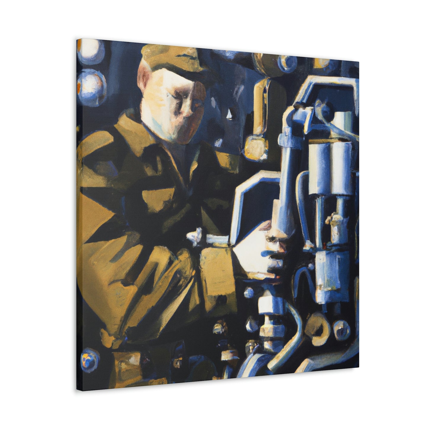 Mechanic's Bold Expression - Canvas