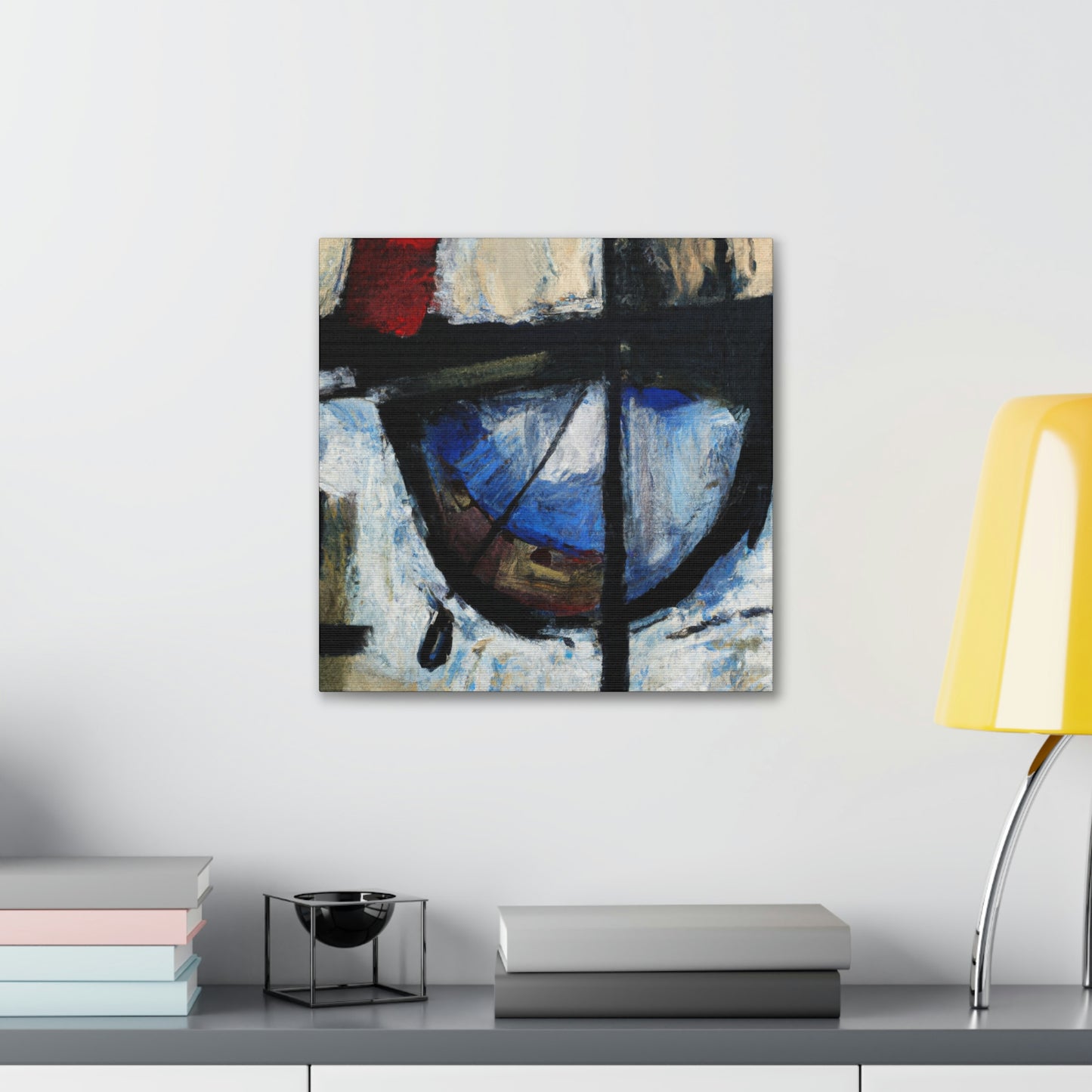 "Dinghy Sails Aglow" - Canvas