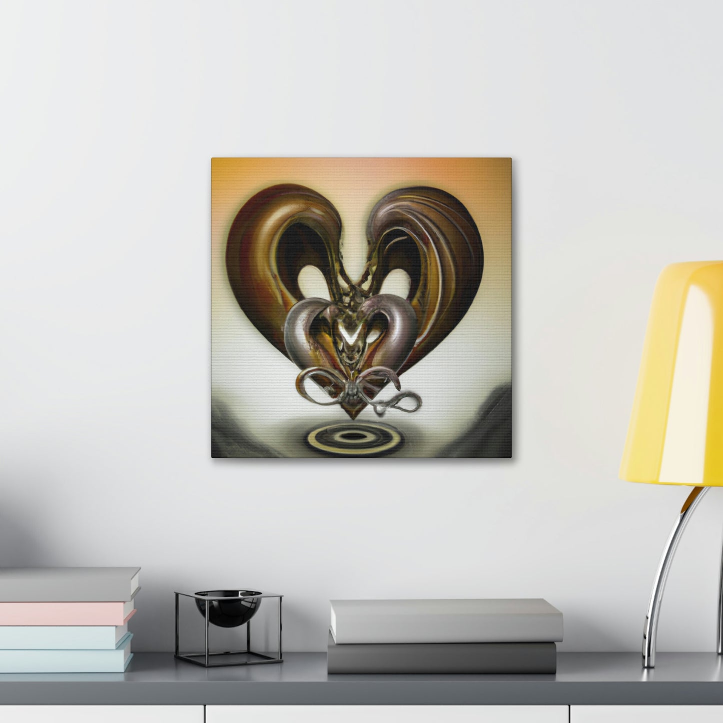 Intertwined Hearts Unite - Canvas