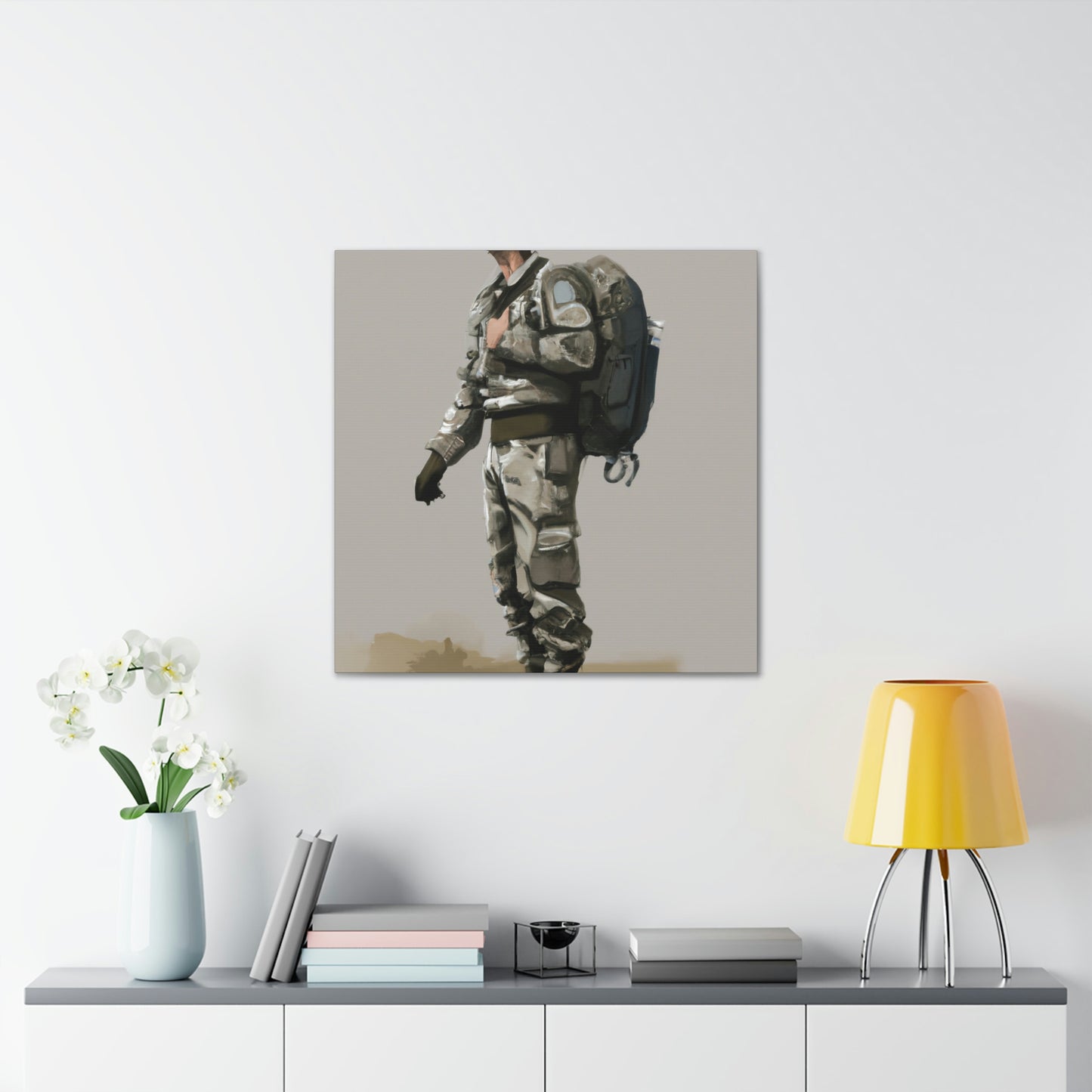 Combat Medic's Courage - Canvas