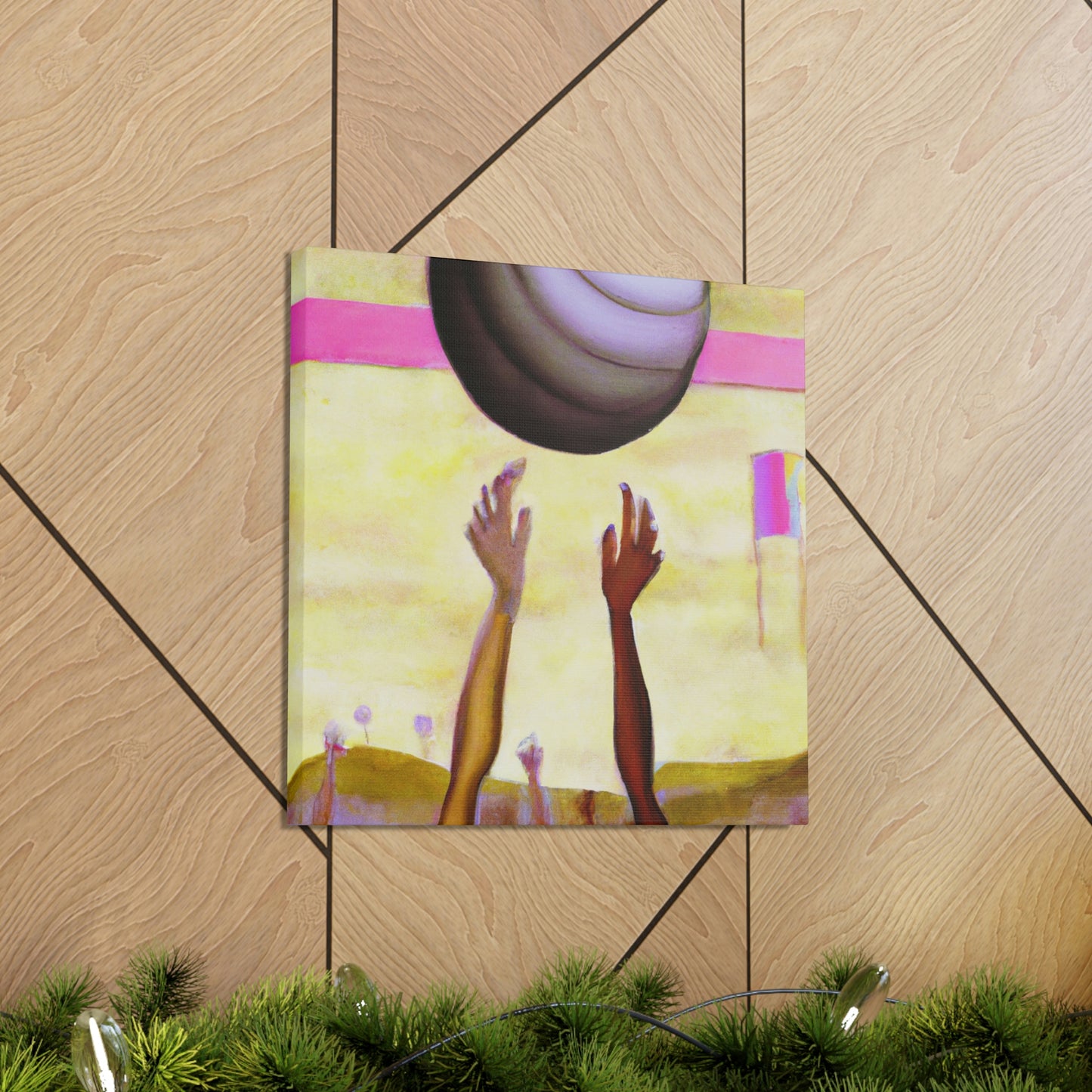 "Volleyball Dreams Surreal" - Canvas