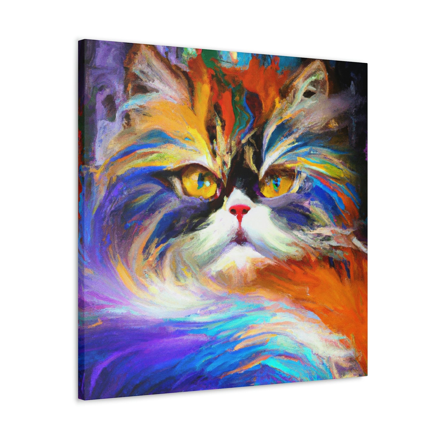 Persian Colorfulness Ablaze - Canvas