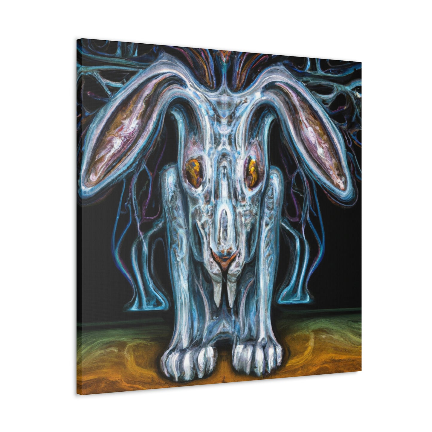 Jackrabbit: Abstract Art - Canvas