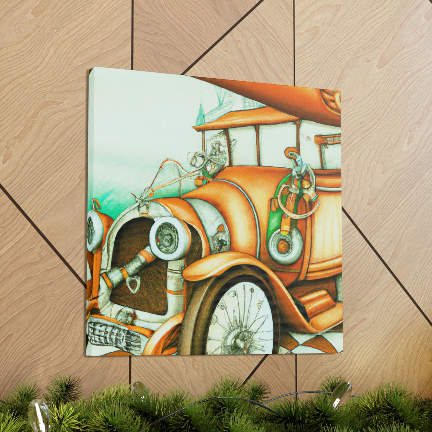 "Automobile Musing Dreams" - Canvas