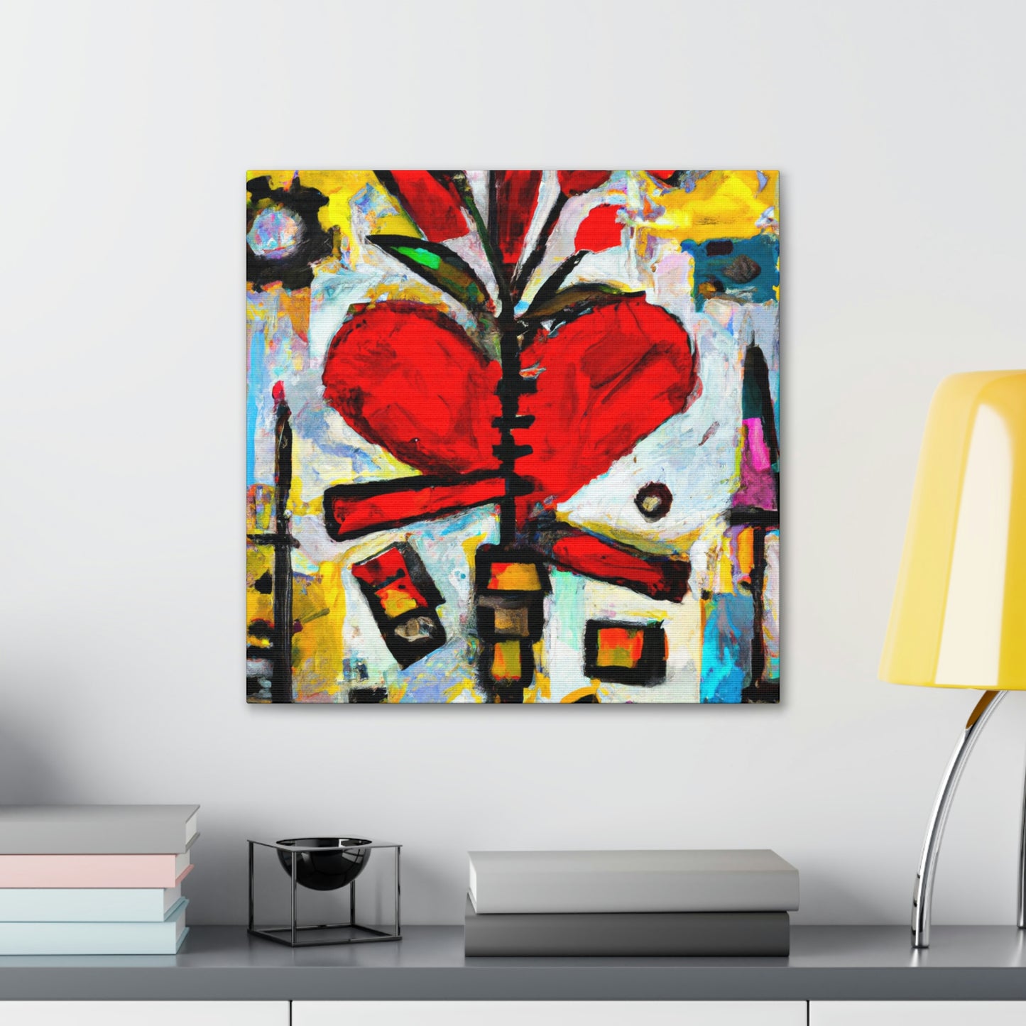 Love Bouquet Embrace - Canvas