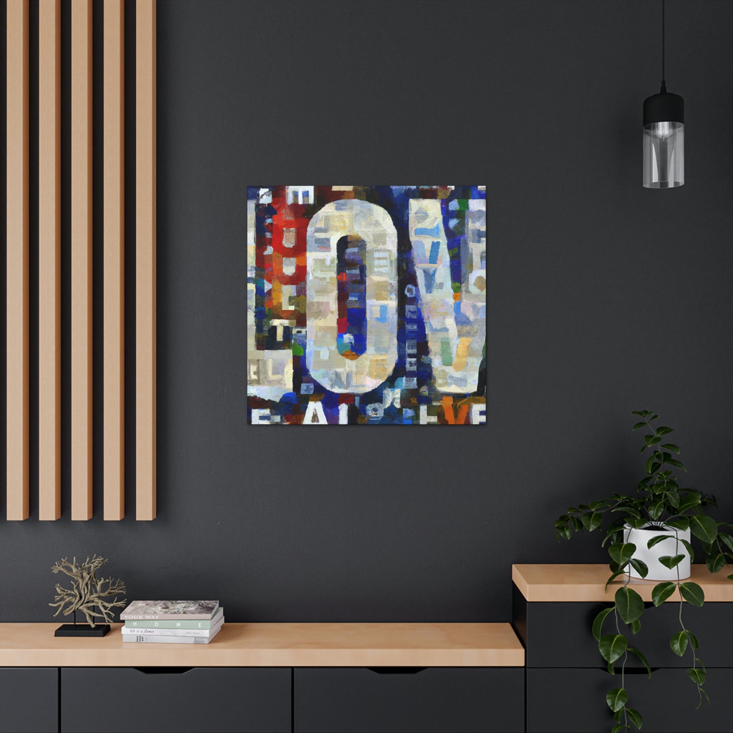 Love Letters Illuminated - Canvas