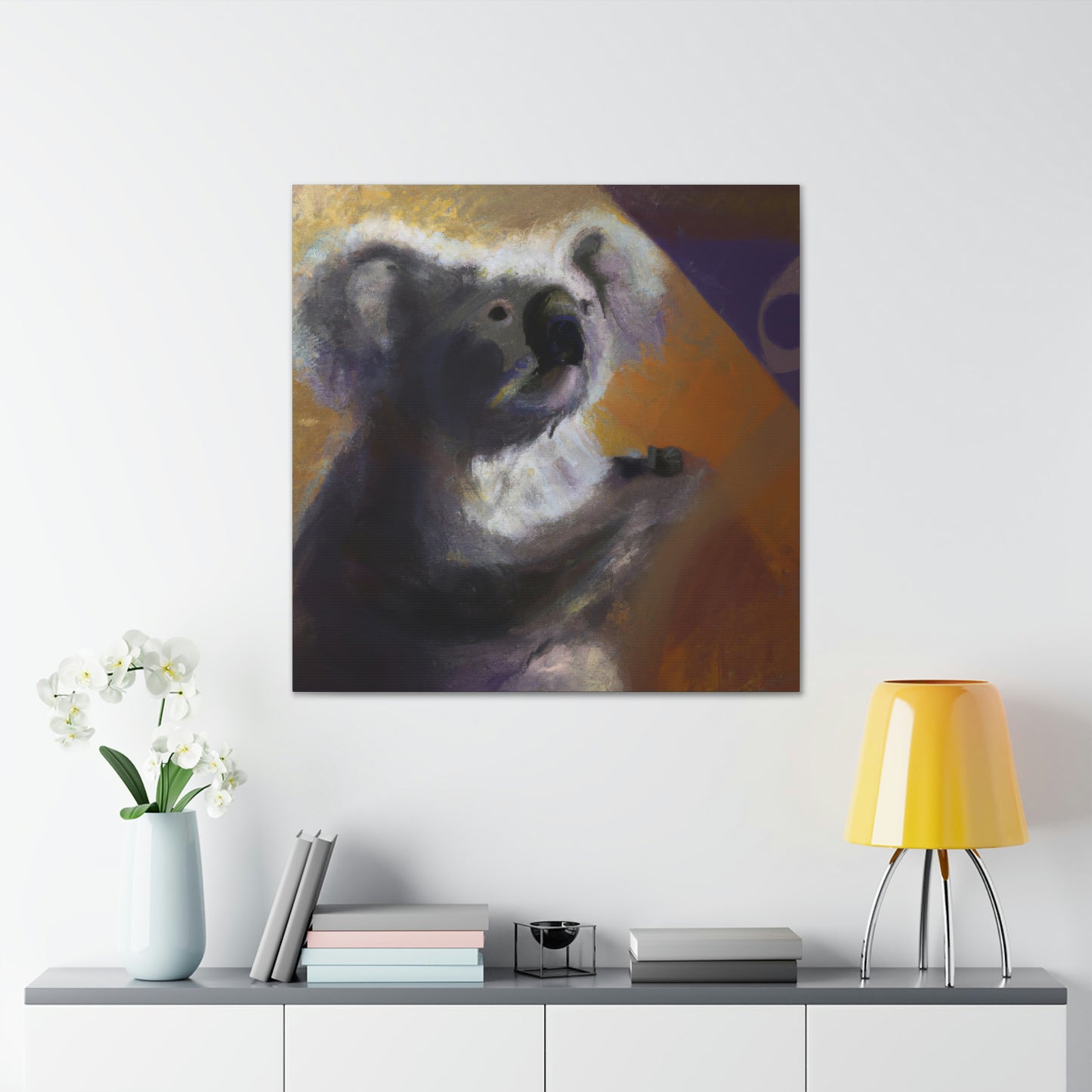 "Koala in Expressionism" - Canvas