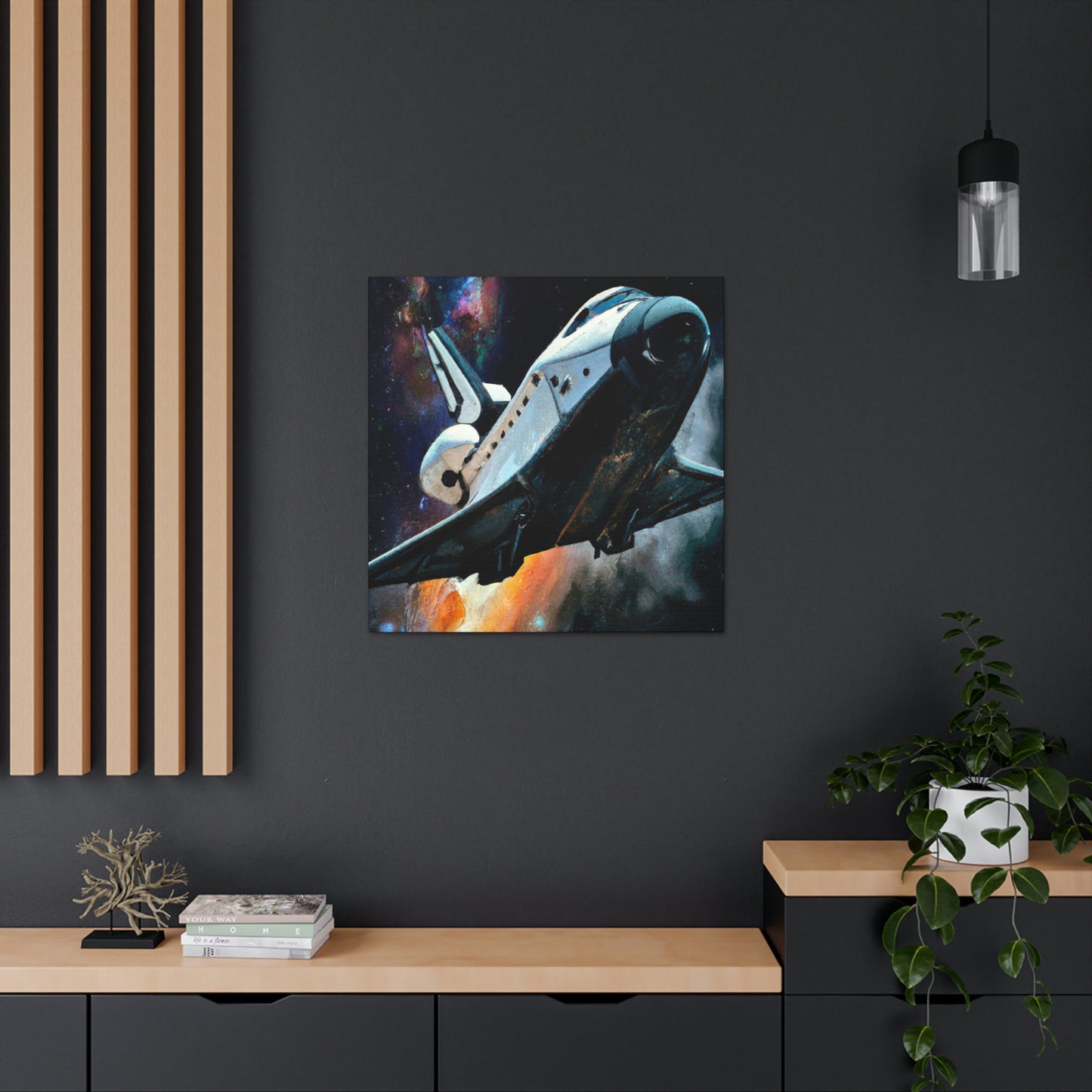 "Space Shuttle Dreaming" - Canvas