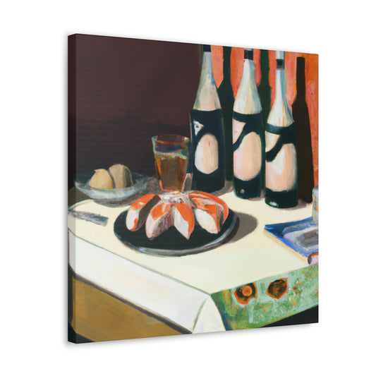 Sushi in Expressionism - Canvas