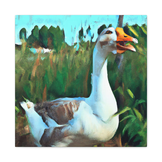 Goose in Flight Dream - Canvas