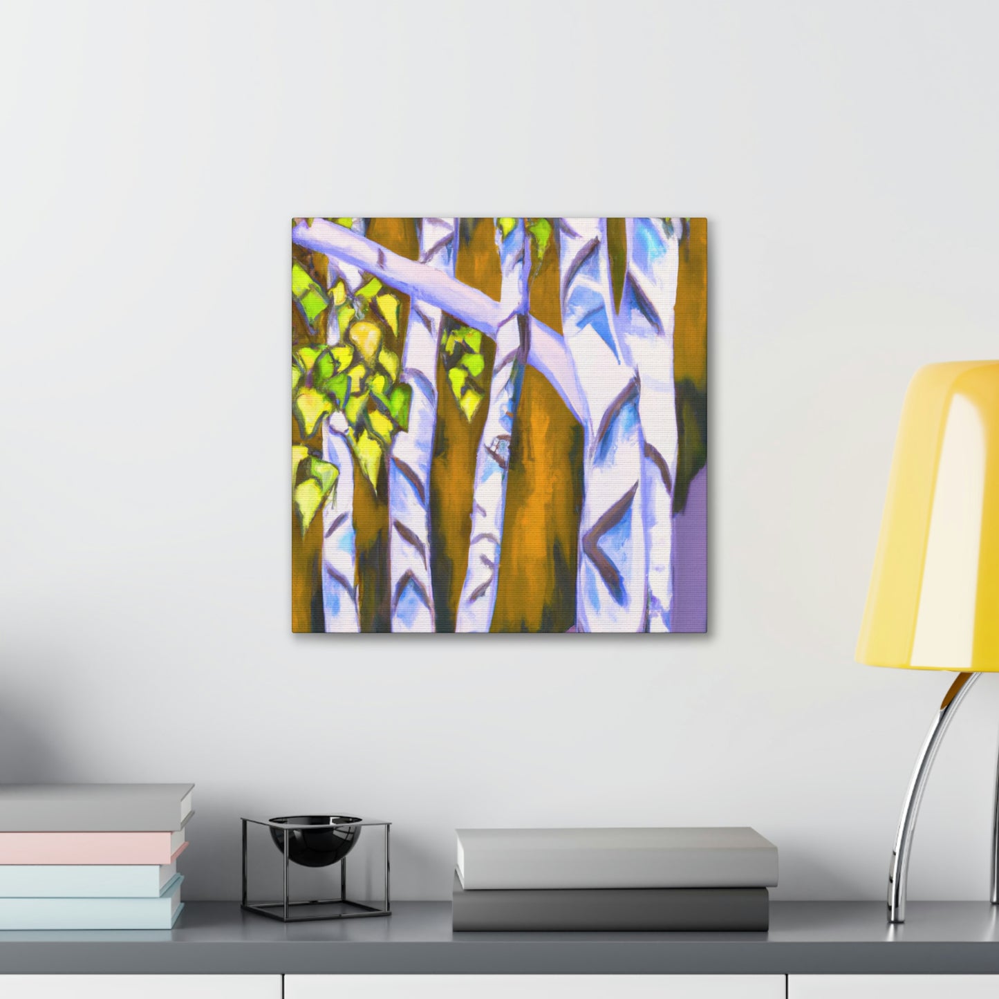 Birch Tree Splendor - Canvas