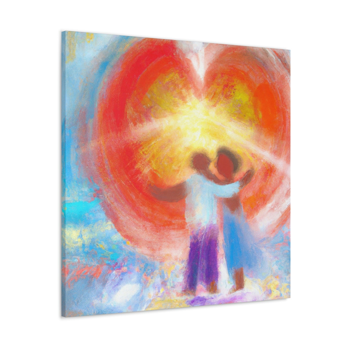 "Love Halo Illuminated" - Canvas