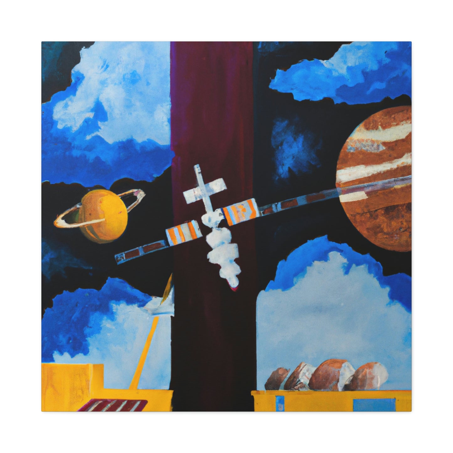 Space Station Eternity - Canvas