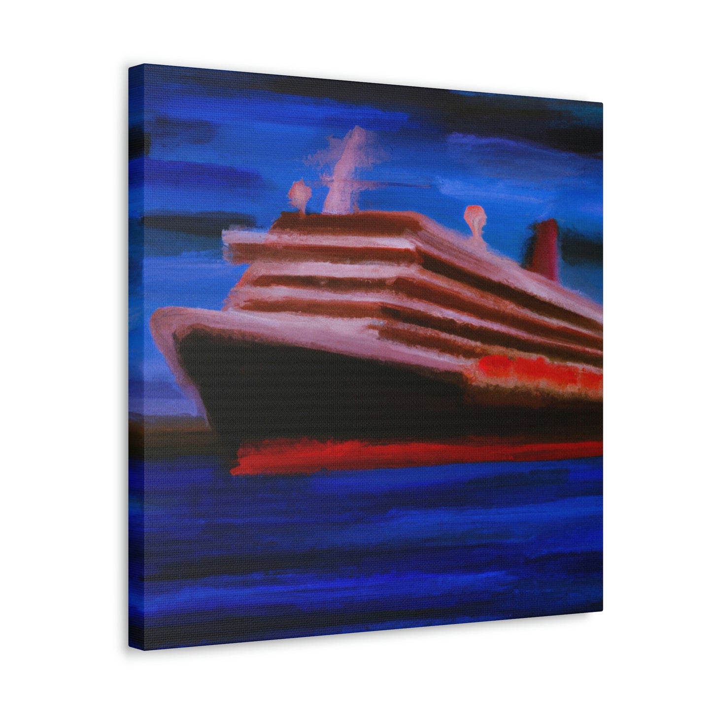 Cruise Ship Simplicity - Canvas