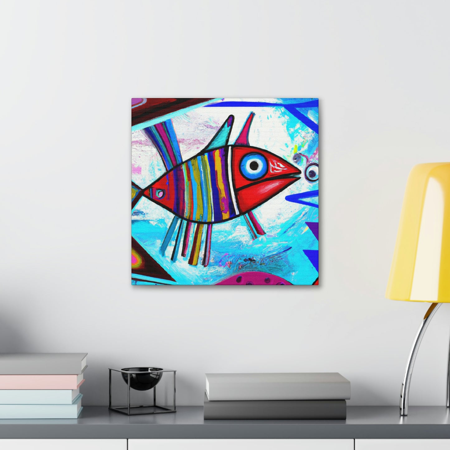 "Fish of the Unseen" - Canvas