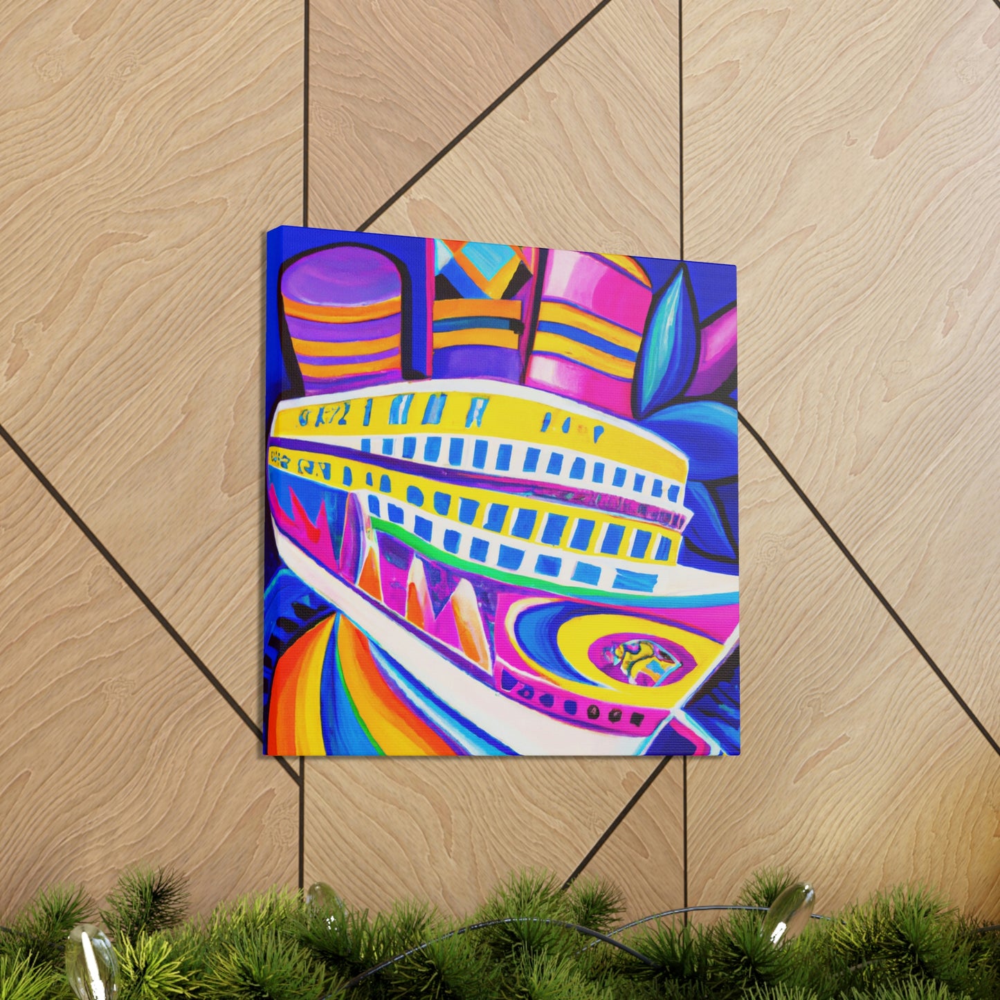 "Cruising the Deco Era" - Canvas