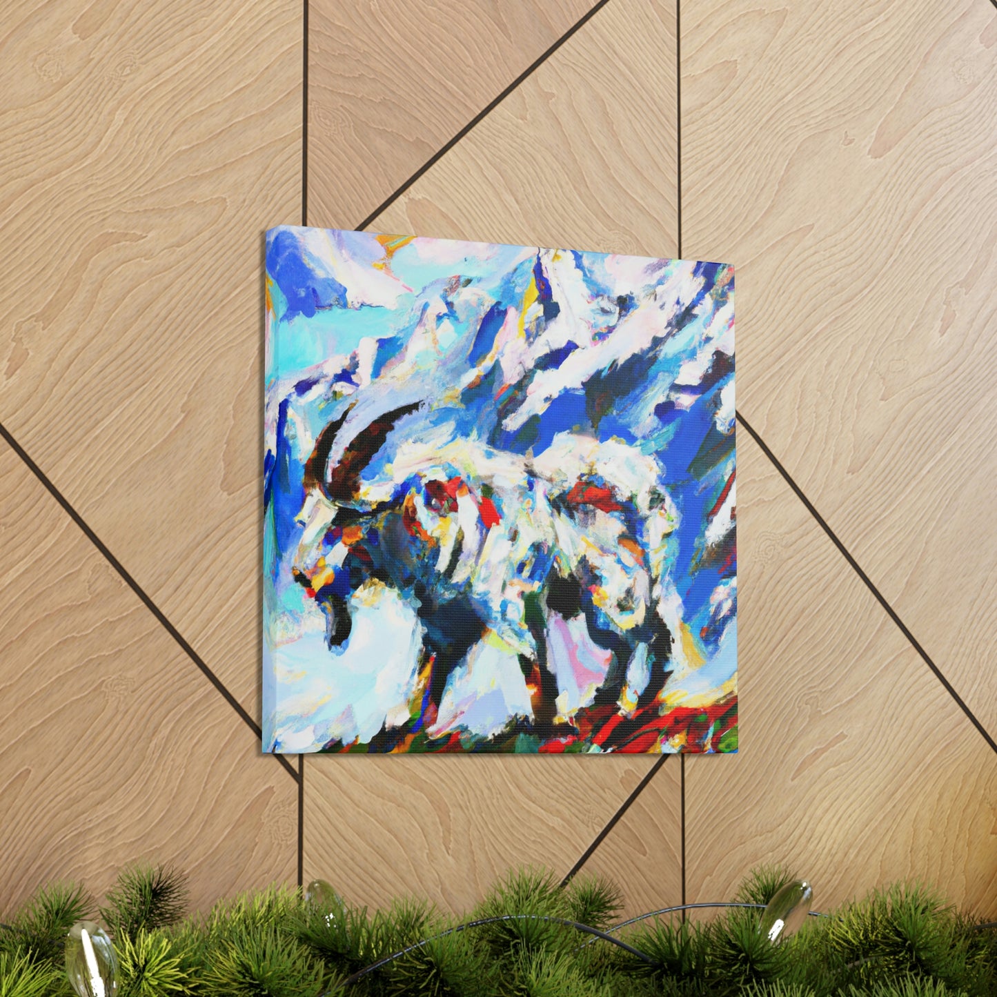 Mountain Goat Constellation - Canvas