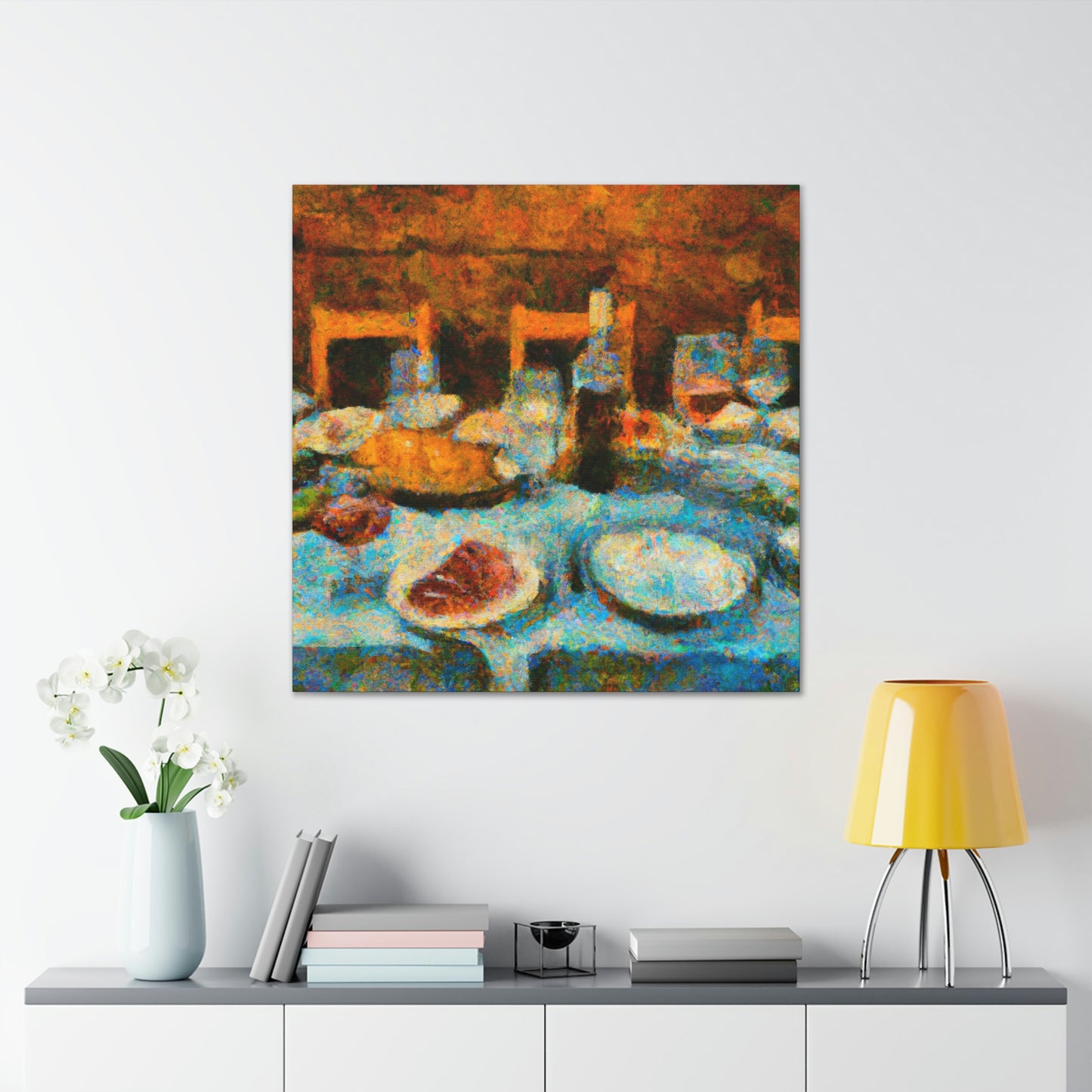 Dining Room Delight - Canvas