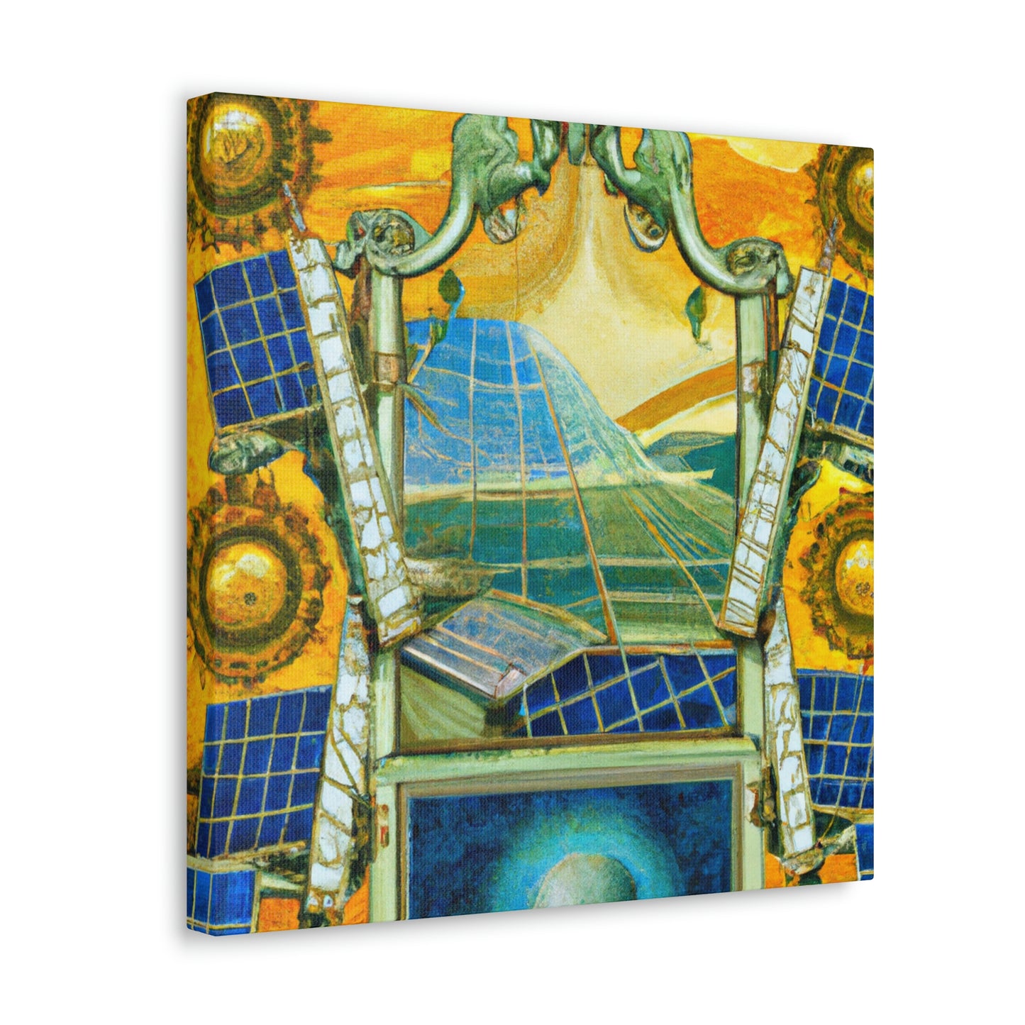 "Solar Panels Aristocracy" - Canvas