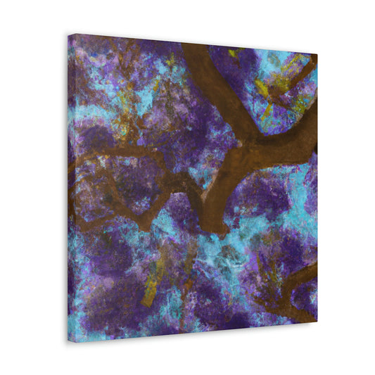 Jacaranda Dreamscape. - Canvas