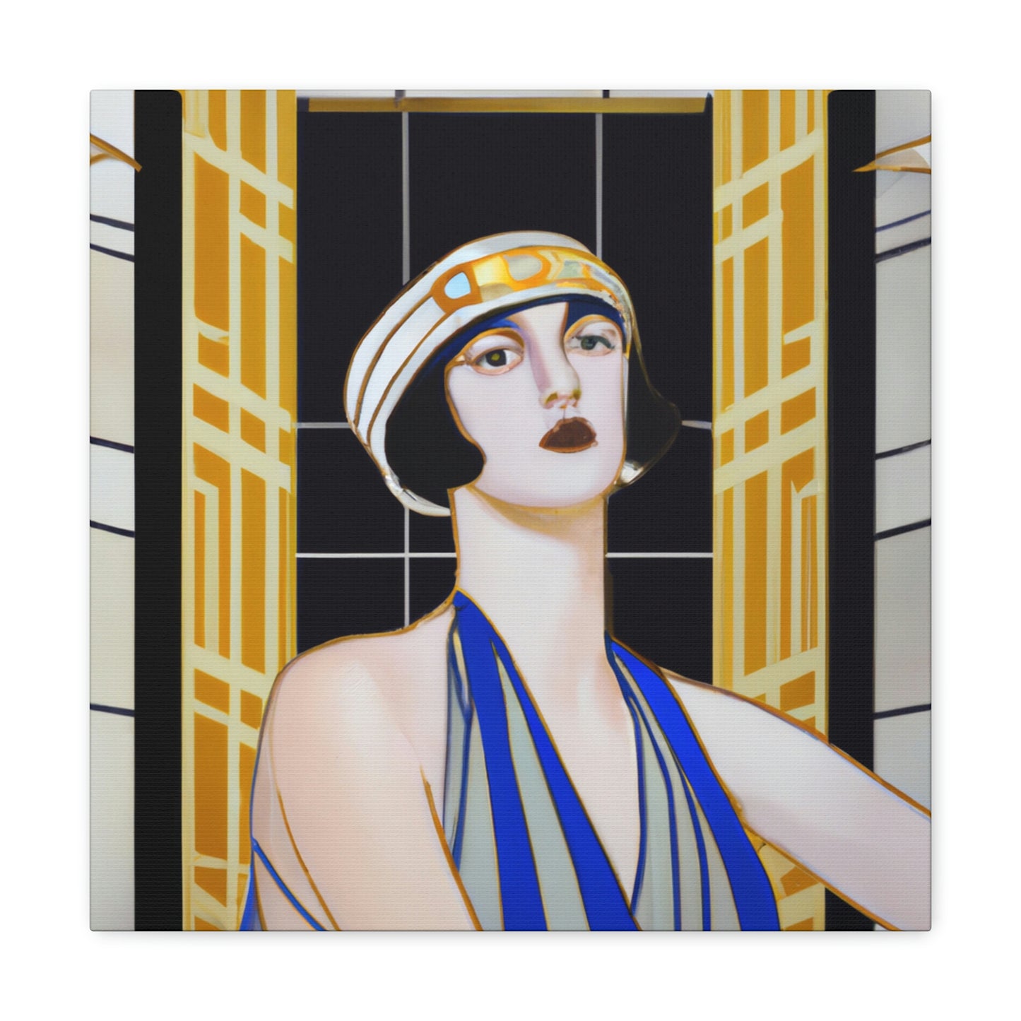 "Neoclassic Deco Dreaming" - Canvas