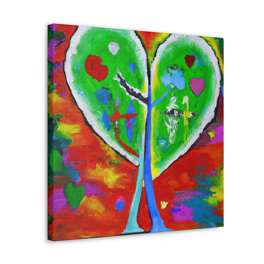 "Love's Unwavering Embrace - Canvas