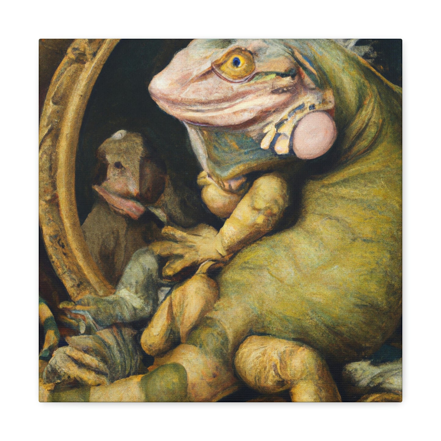 Reptiles of Baroque - Canvas