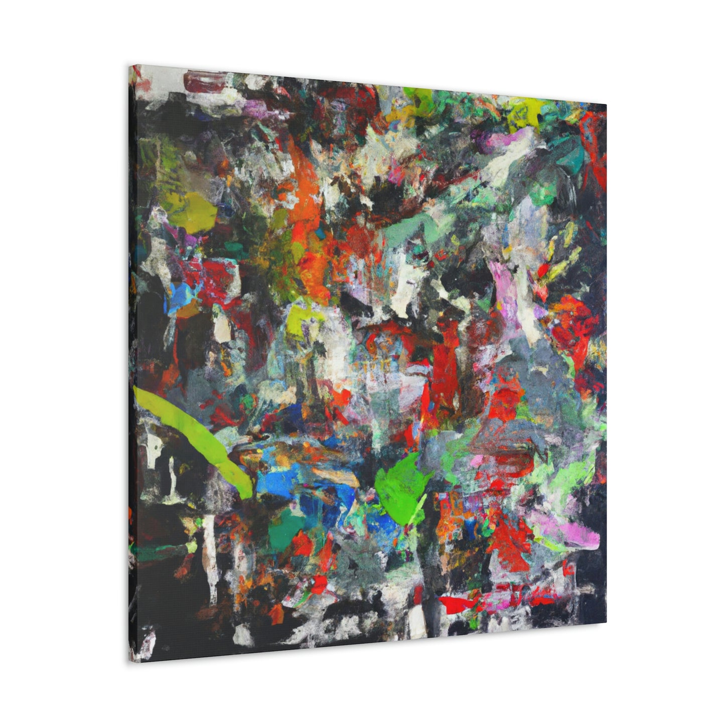 Rivers of Colorful Emotion - Canvas