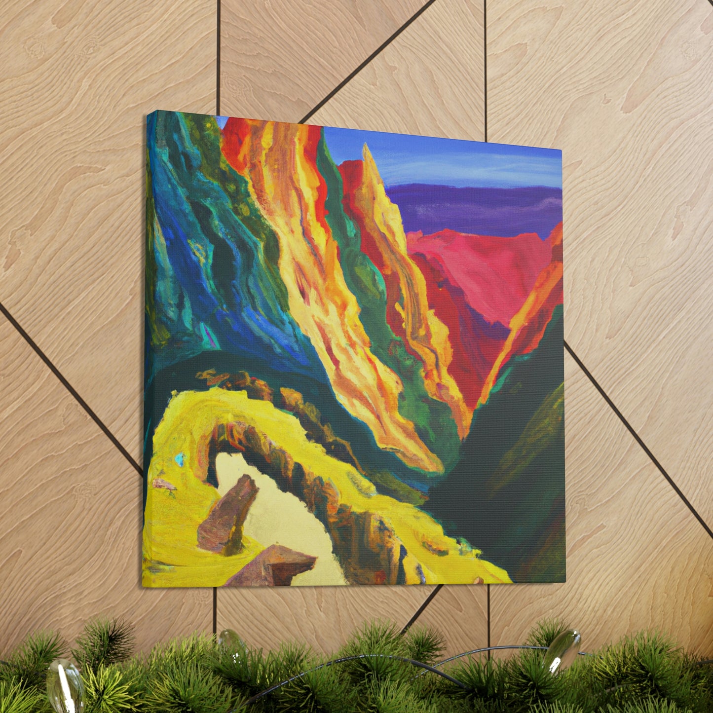 Desert Rock Reverie - Canvas