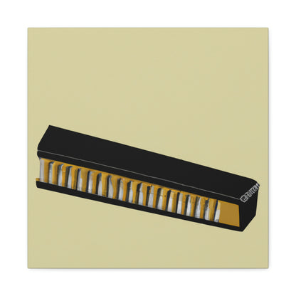 Harmonica: Minimalism - Canvas