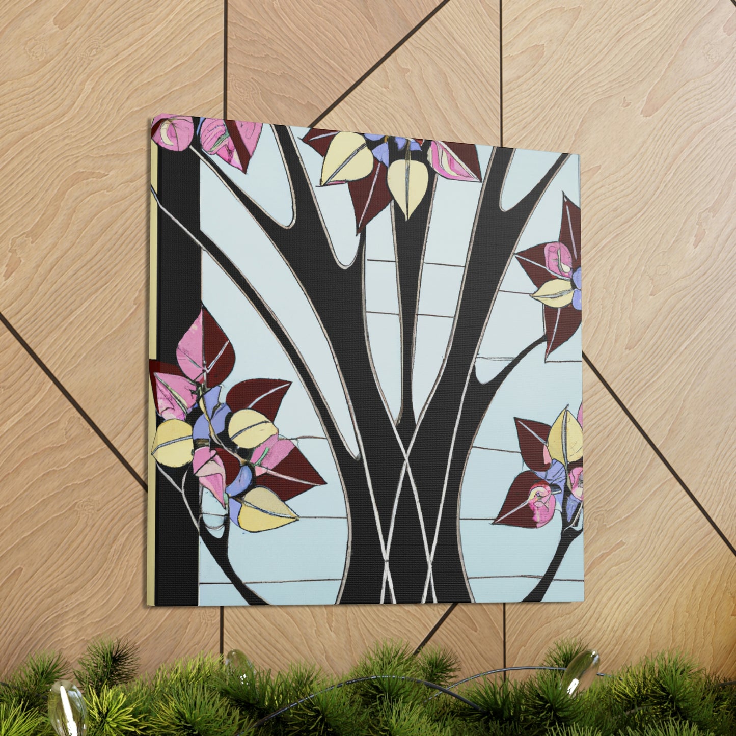 Dogwood Dreams Aflame - Canvas