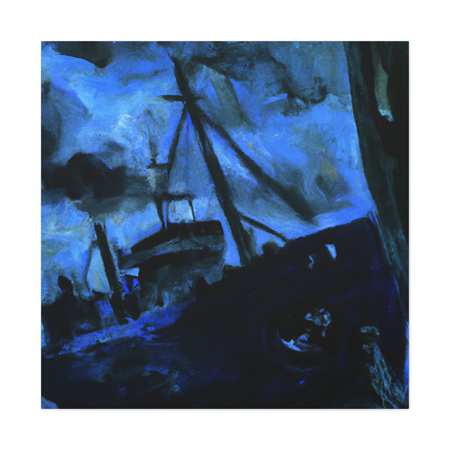 "Sea and Sails Afloat" - Canvas