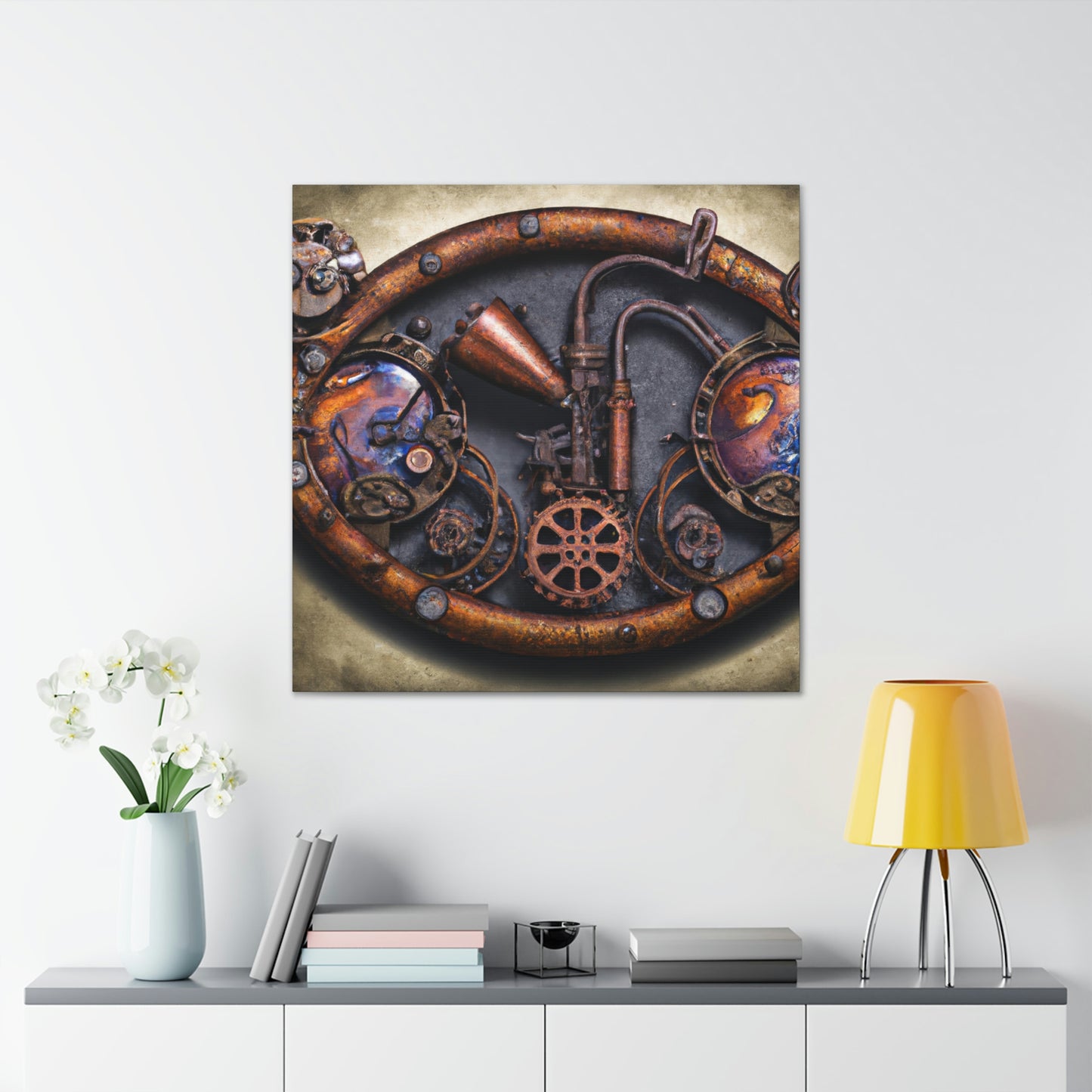 Clockwork Mechanical Majesty - Canvas